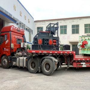 2PG1007中型液壓對輥破碎機發貨圖片