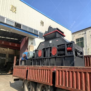 2PG1200x800型對(duì)輥制砂機(jī)設(shè)備發(fā)貨圖片